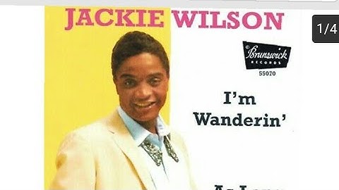 ♥️JACKIE WILSON♥️🌟(Live)🌟"The Way I Am"🌟#jackiewilson#soul#music♥️