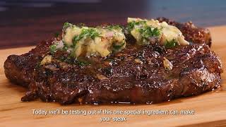 Steak with Bone Marrow Butter | Easy Recipes | TwistnCook