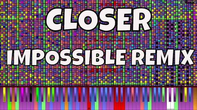 IMPOSSIBLE REMIX - Closer - The Chainsmokers ft. Halsey - Piano Cover