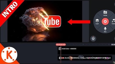 how to make a professional intro in kinemaster without logo