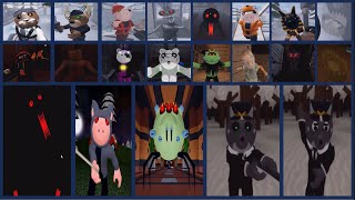 PIGGY APRP: CHAPTER 1 AND 2 ALL JUMPSCARES, TRAPS AND DEATHS (Game made by @TenuousFlea )