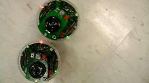 Chasing e-puck robots model using DEVS modelling methodology and ECD++ software
