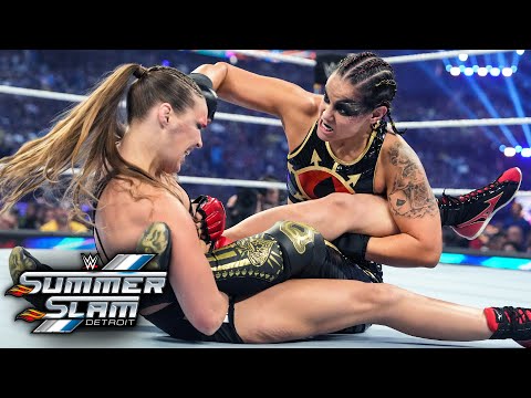 Ronda Rousey vs. Shayna Baszler - MMA Guidelines Match: SummerSlam 2023 Highlights