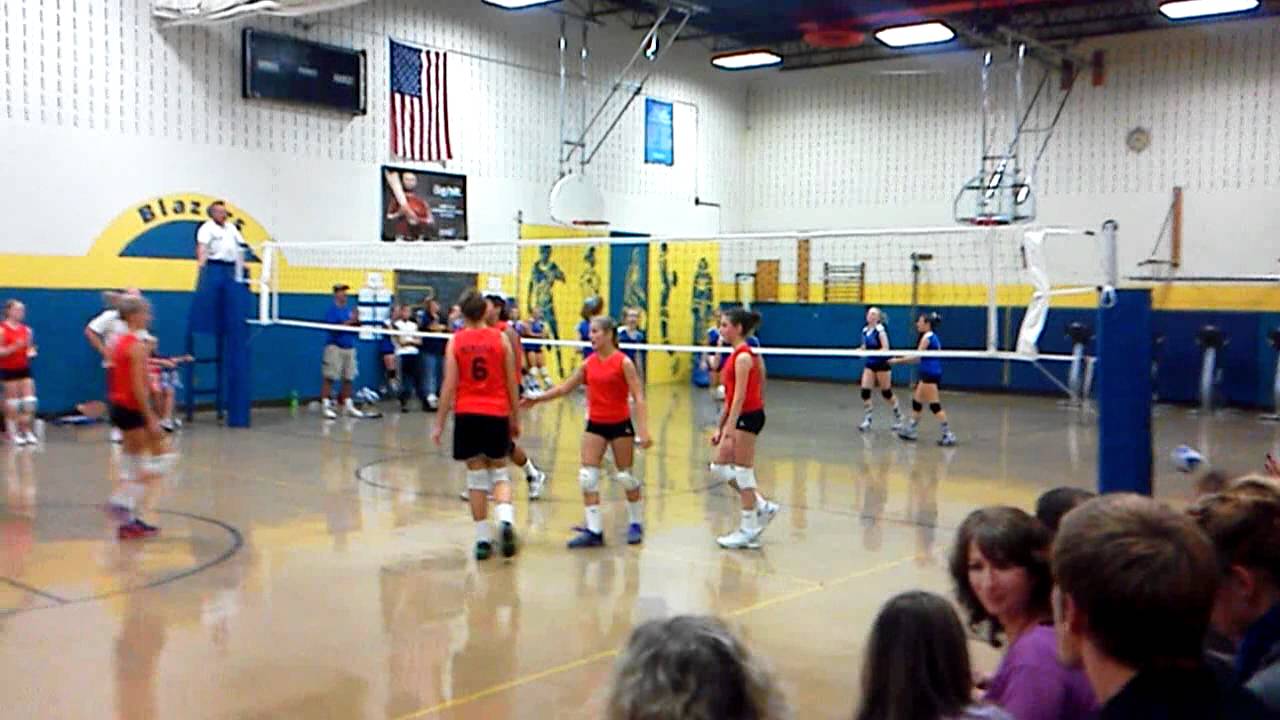 Blazer Volleyball Game 8th grade (Clear Spring, Md) YouTube