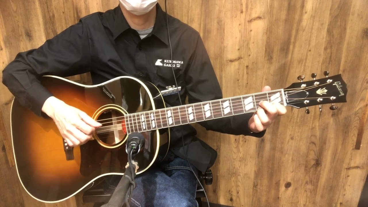Gibson Southern Jumbo Original #20723092 試奏動画 - YouTube