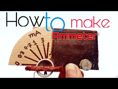 How to make ammeter at home