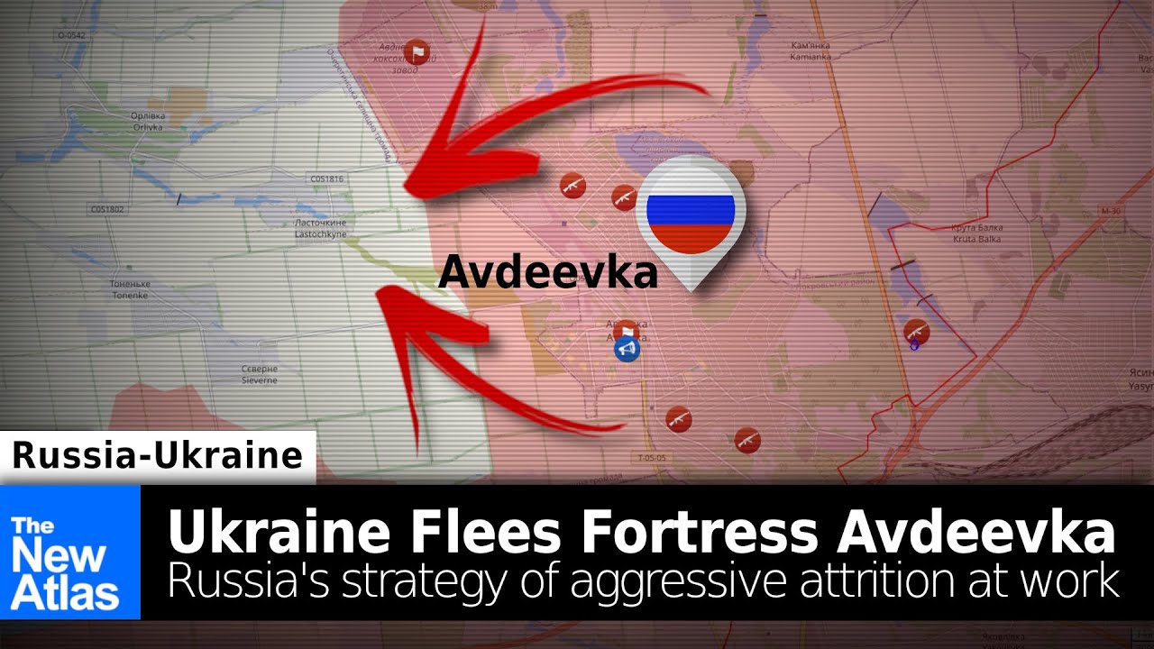 Ukraine Flees Avdeevka as Russian "Aggressive Attrition" Takes Toll