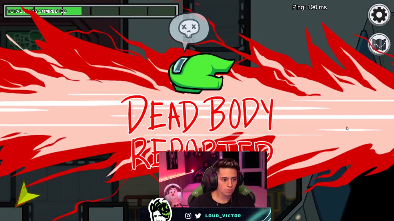 LOUD CORINGA SENDO IMPOSTOR   AMONG US  😎