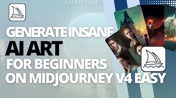 How To Generate INSANE AI Art For Beginners On Midjourney V4 Easy
