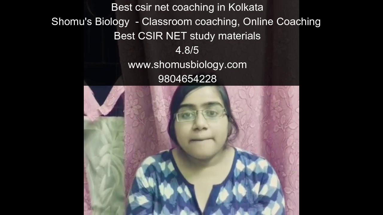 Best csir net coaching in Kolkata - YouTube