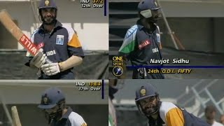 *Rare* Navjot Singh Sidhu 73 Knock vs New Zealand | Napier ,1995