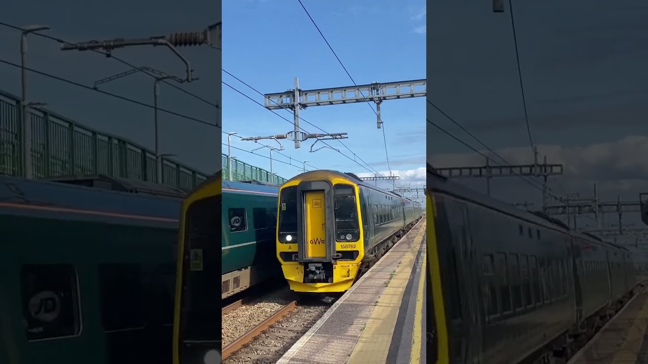 GWR class 158 passes class 800