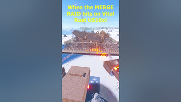When the MERGE RAID hits on Vital Rust US10x!