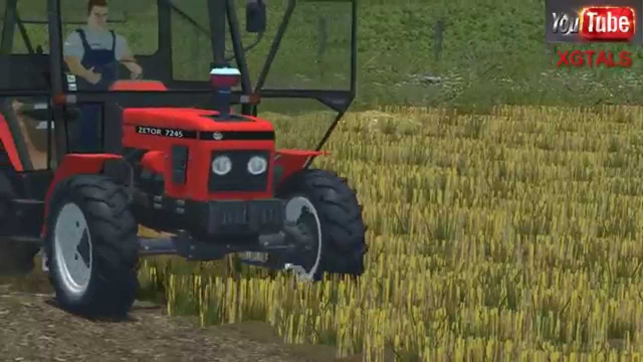 Farming Simulator 2013. Rwiemy ściernisko Zetorem 7245