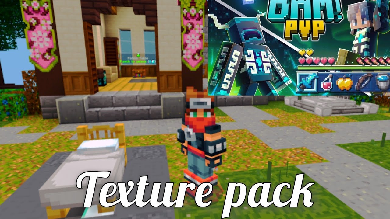 I PLAYED Hive BEDWARS with a TEXTURE PACK For The First Time! - YouTube