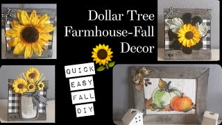 Dollar Tree fall farmhouse diy's