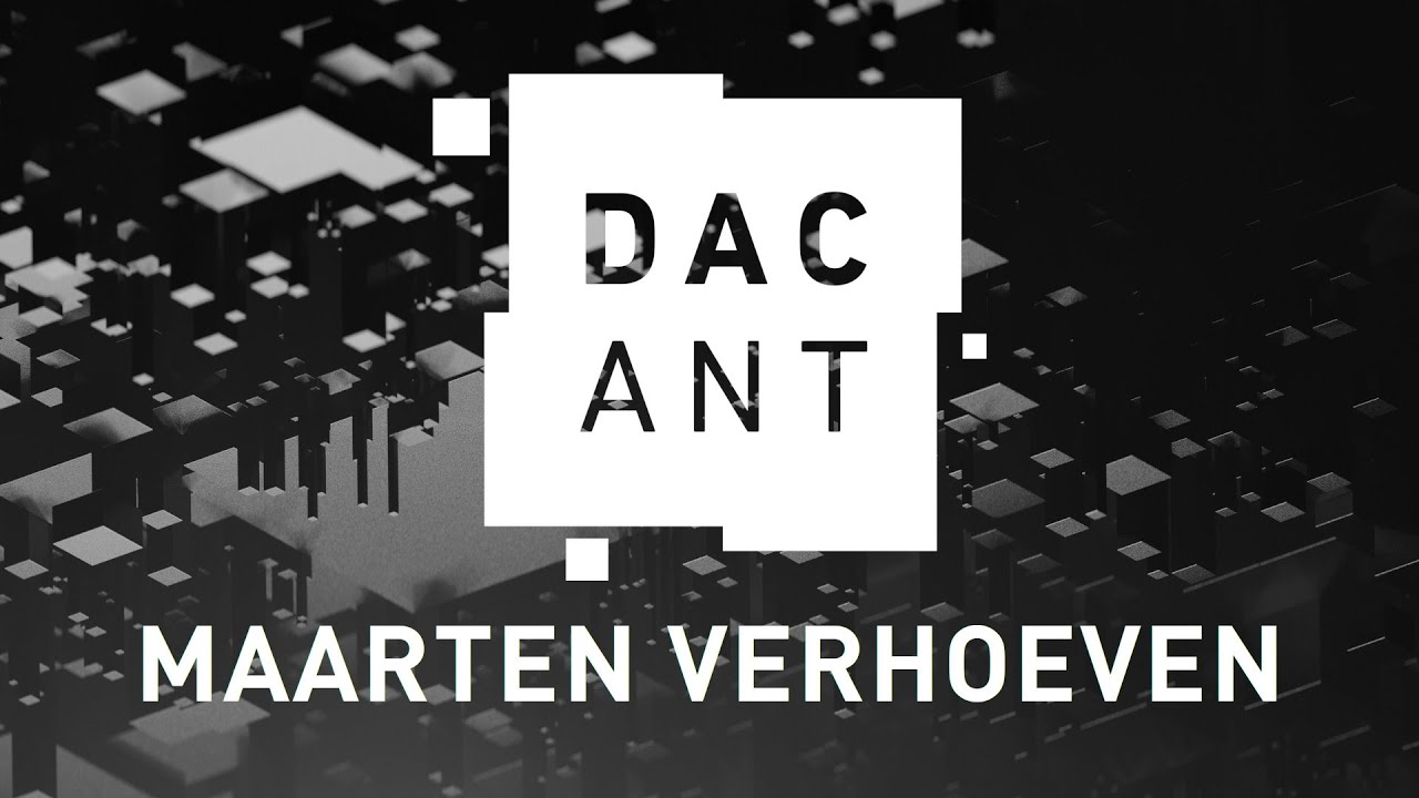 DAC-ANT 2021 | MAARTEN VERHOEVEN - The Anatomy of Nightmares