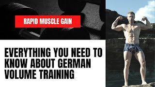 German Volume Training | Everything You Need To Know For Rapid Muscle Growth. Watch Before You Start