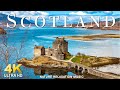 FLYING OVER SCOTLAND (4K UHD) Beautiful Nature Scenery with Relaxing Music | 4K LIVE VIDEO ULTRA HD