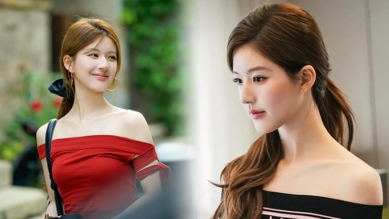 💓【Full version】💓霸總害羞了，親完灰姑娘就跑~#赵露思 #赵露思电视剧 #许我耀眼#陈伟霆