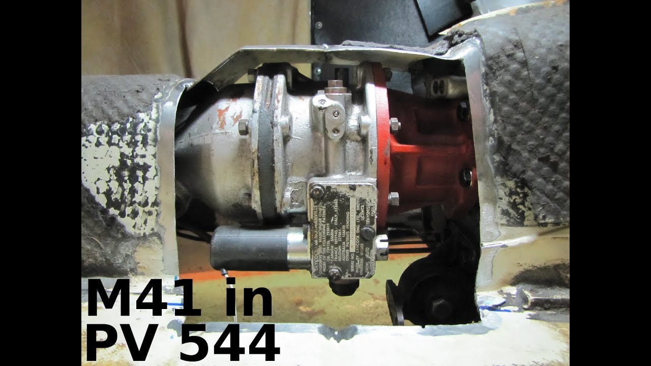 Installing an M41 Overdrive in a Volvo PV 544 YouTube