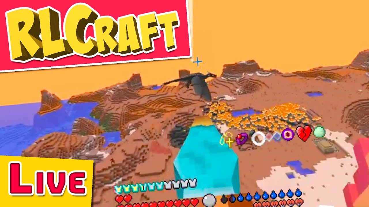 RLCRAFT Live: Preparando para invocar los bosses del Lycanites *Cazo 2 ...