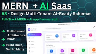 Design Multi-Tenant AI-Ready Schemas in MERN |Full  School SaaS 2026 (Part 3)
