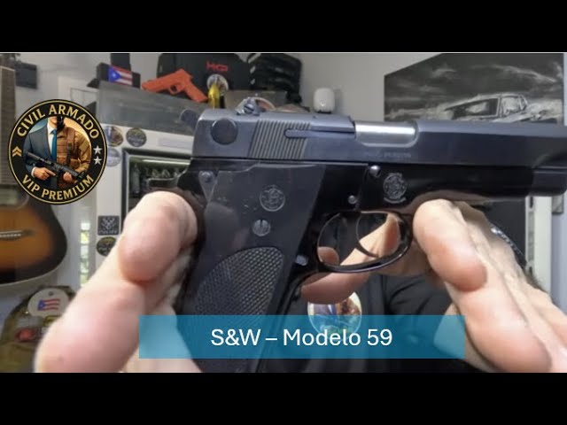 Smith & Wesson: Model 59 -- one of the first double-stack guns