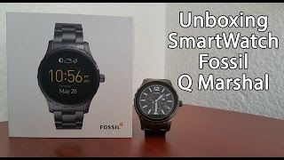 Unboxing SmartWatch Fossil Q Marshal en Español - YouTube