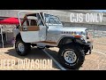 Jeep cjs only at jeep invasion 2023