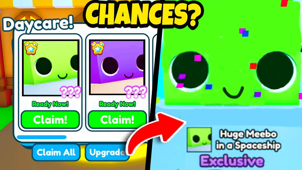 mooooo⭐︎ページ 😱*CHANCES* How To Get FREE HUGE MEEBO IN A SPACESHIP In Pet