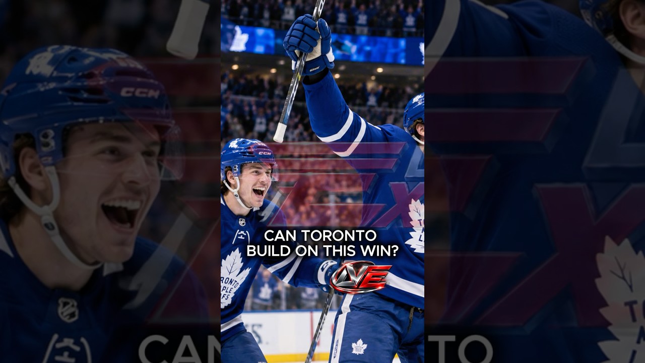 Maple Leafs End Three-Game Slide With 3–1 Win Over San Jose as McKenna Delivers in the Third / LVE