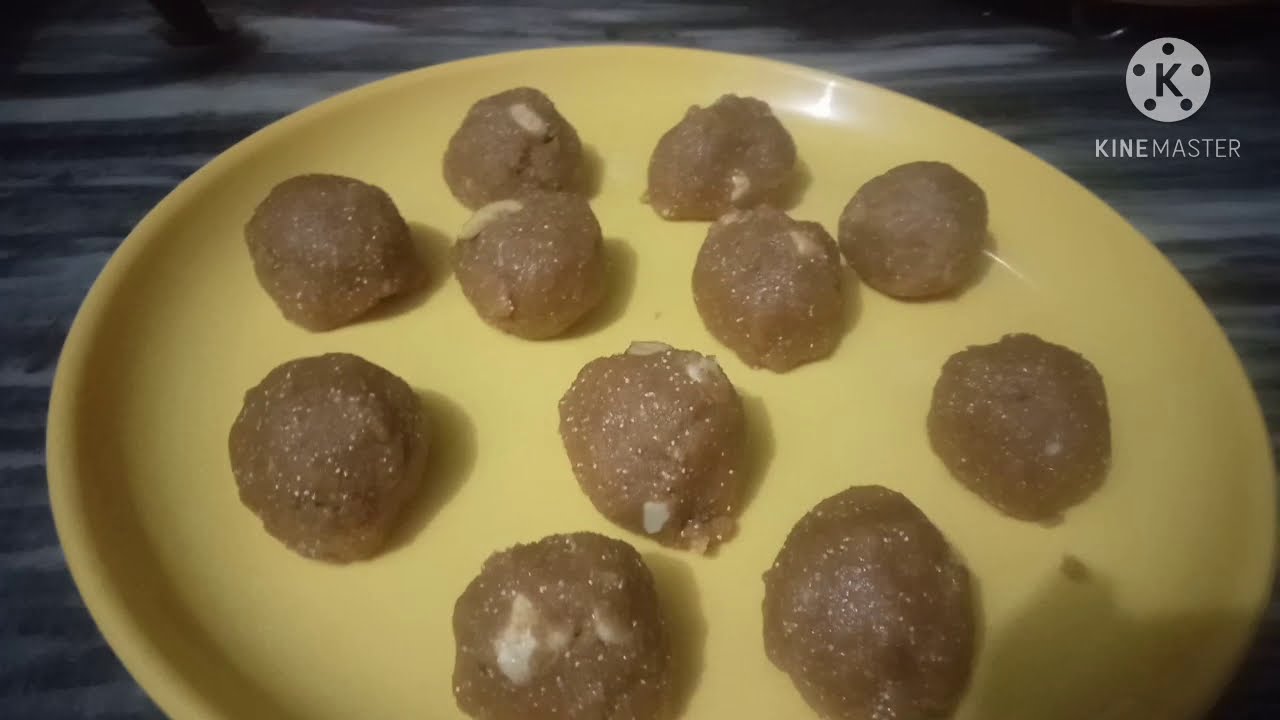 Atta dry fruit pinni recipe YouTube