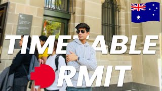 RMIT University Timetable & Preferences | International Students | Melbourne | Vlog #125