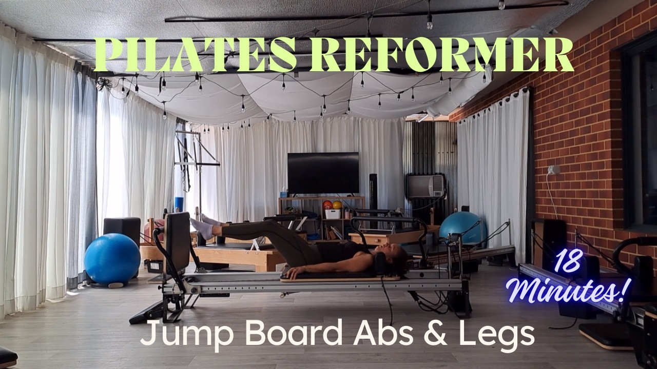 Pilates Reformer Jump board ,All levels 18 Minutes
