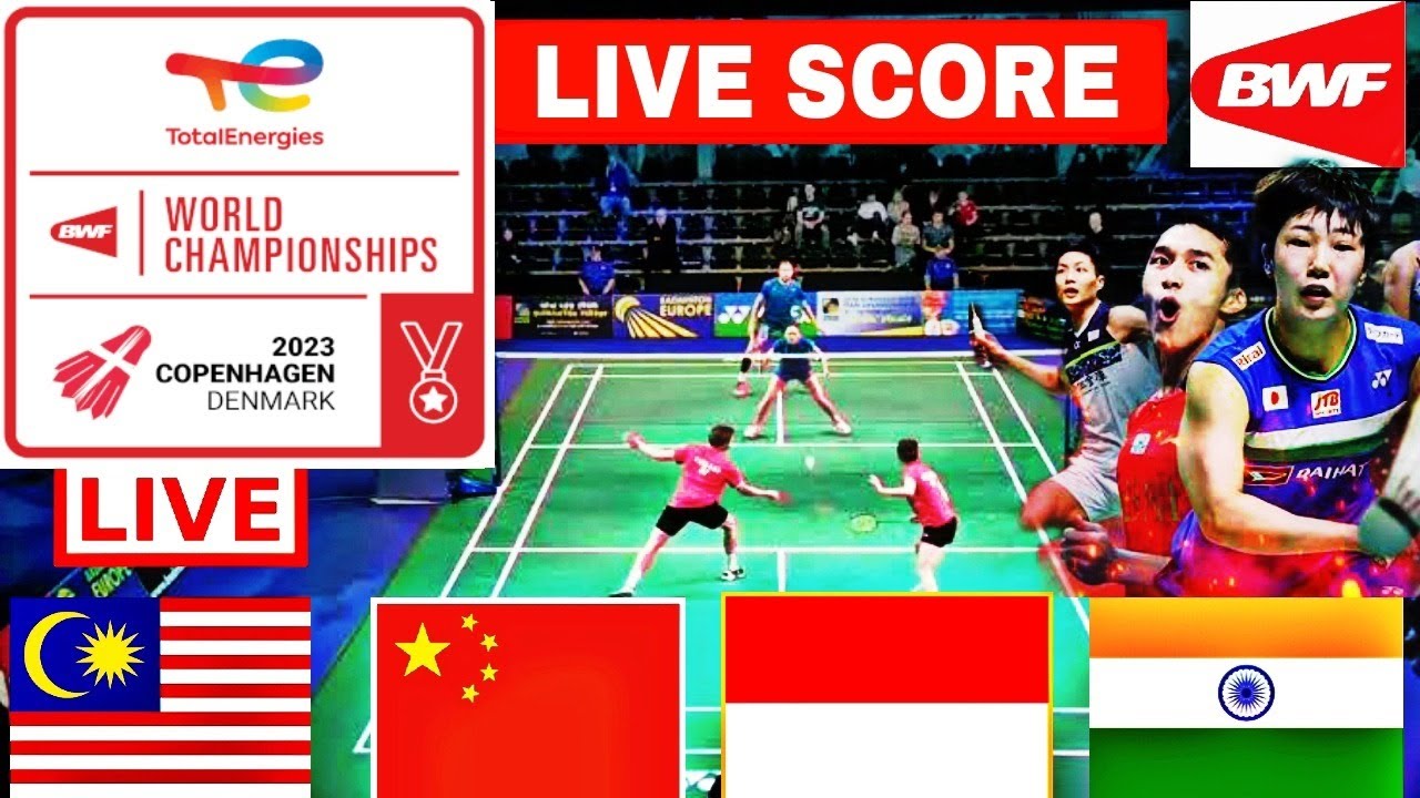 Live Score Badminton Sudirman Cup Finals 2023 2023 Day-5 Group Match All Court Live