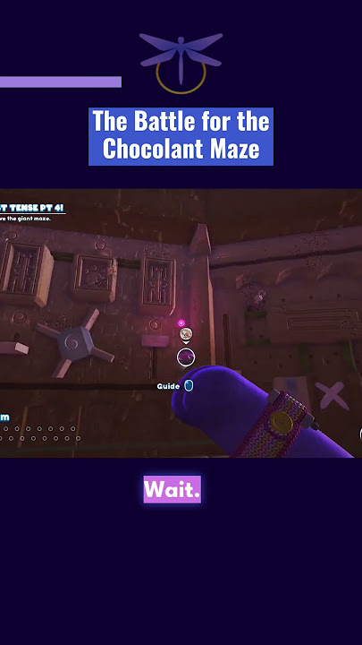 Chocolant Maze On Broken Tooth Island #shorts Bugsnax Let's Play Ep 45