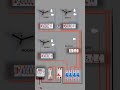 4 room wiring diagram connection