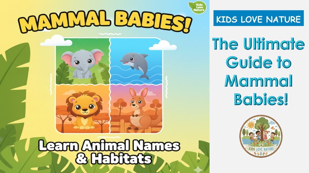 The Ultimate Guide to Mammal Babies! How Mammal Mommies Feed Their ...