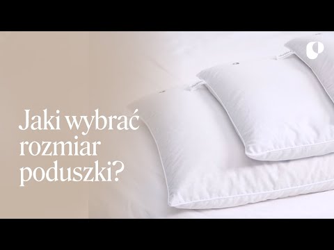 Wideo: Jaki rozmiar powinna mieć poduszka dla malucha?