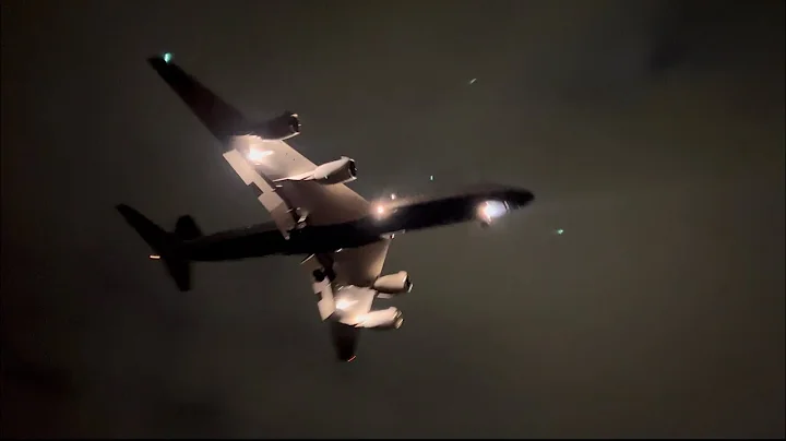 Samaritans Purse DC-8 Flying over