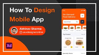 Mobile App कैसे डिज़ाइन करें ? IN Adobe XD screenshot 4
