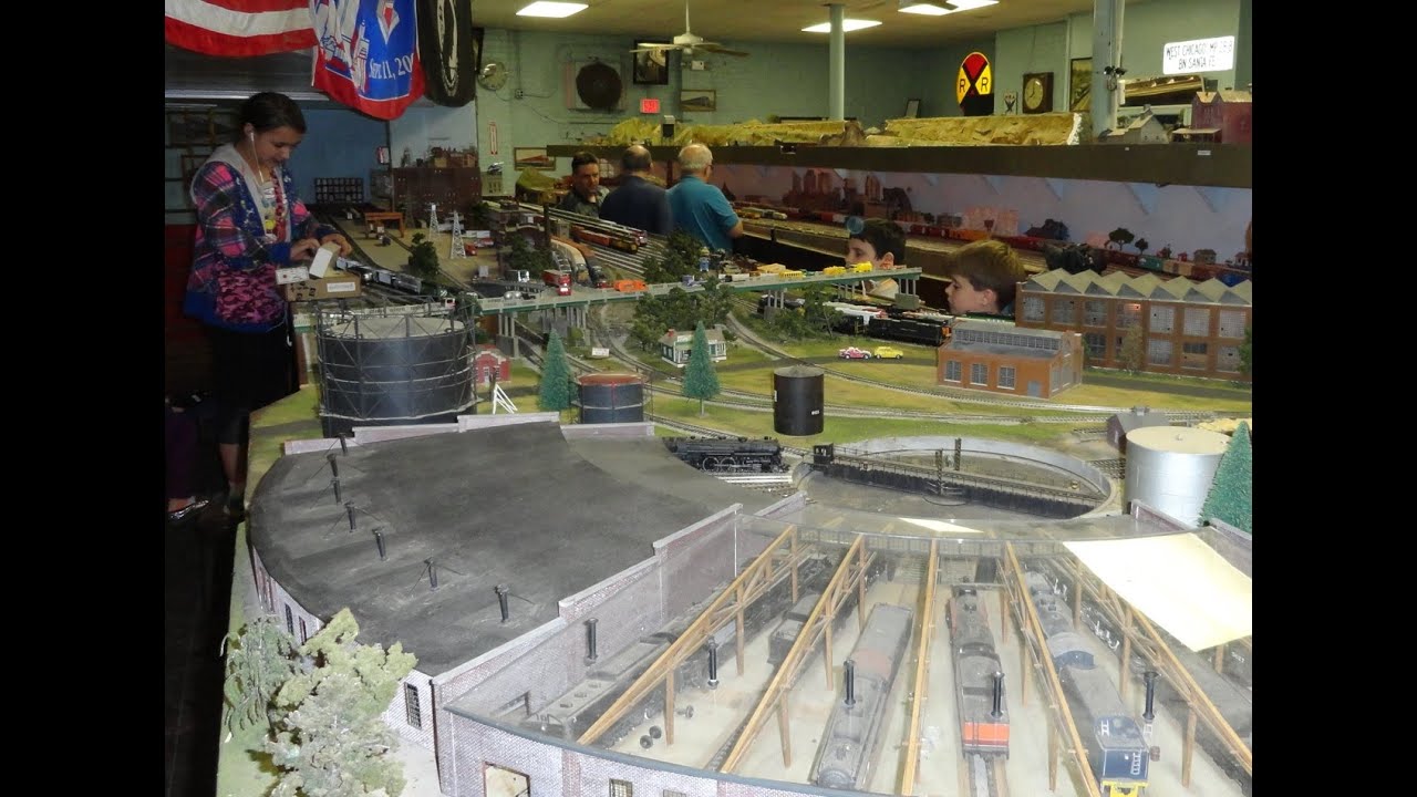 Valley Model Railroad Club HO H.O. Gauge Scale RR Train Track Layout 