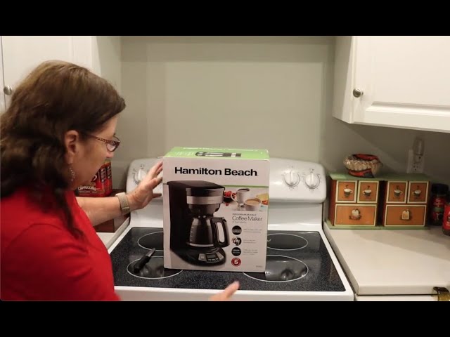 Hamilton Beach 12 Cup Programmable Coffee Maker - Black 46290 - Never Used  40094462902