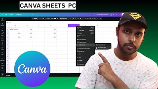 Add column in canva sheets | how to add column on canva sheets