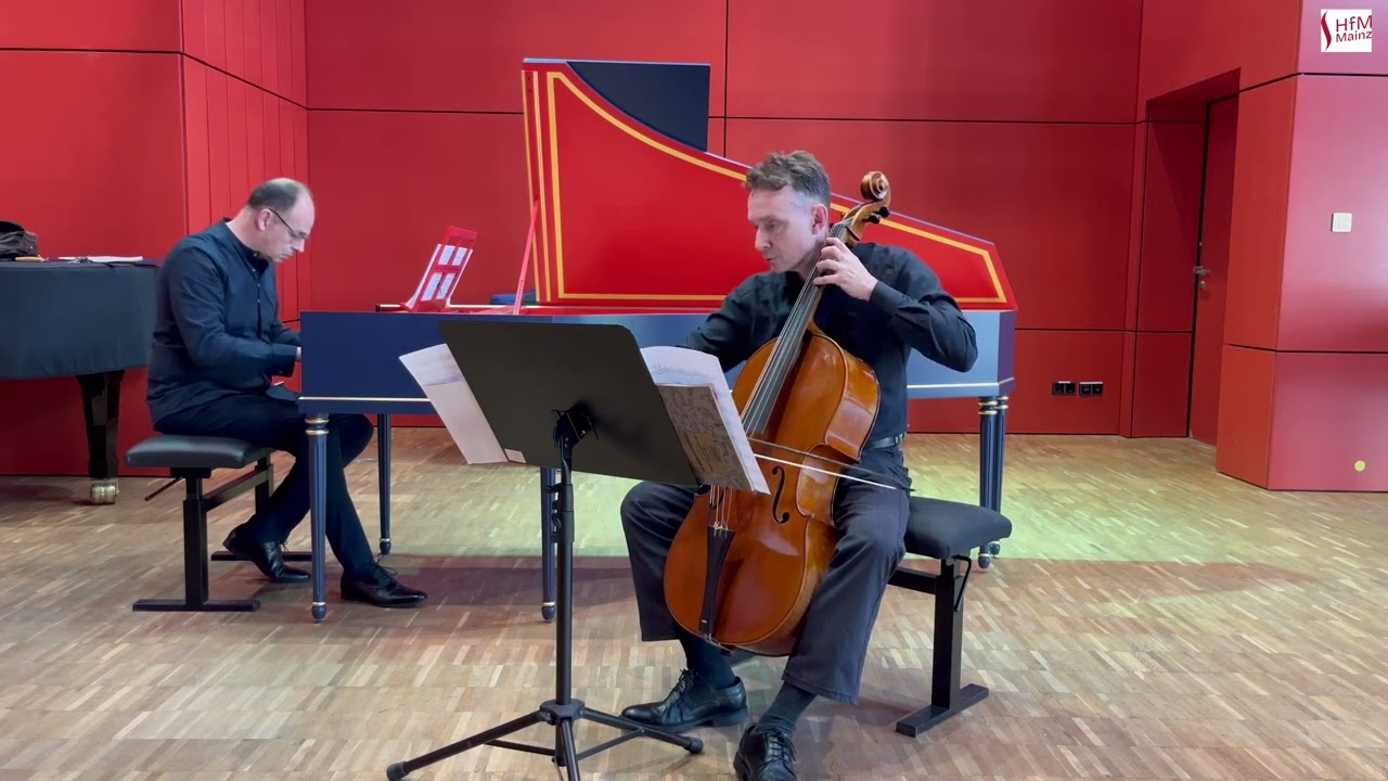 J S Bach Sonate g Moll BWV 1029   Vivace