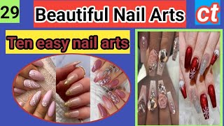 Ten Easy Nail Arts Beautiful Nail Arts