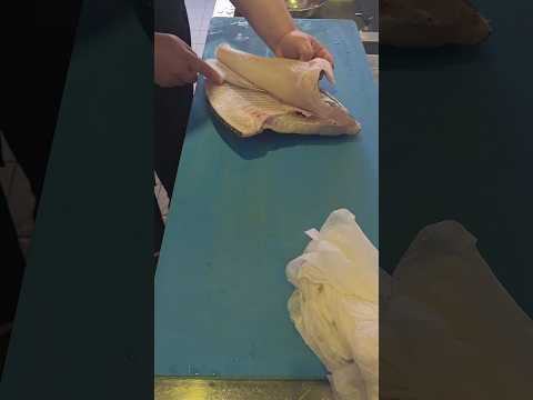 광어맛집 동낙스시 찾으시는 분들 많아 오늘은 한마리 통으로 (filleting flounder)