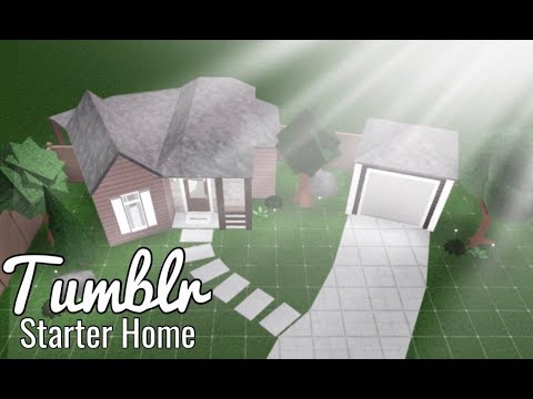 Bloxburg Tumblr Starter Home No Gamepasses Youtube - tumblr home roblox