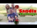 Sandia Challenge  Watermelon Challenge || Enredos en Familia